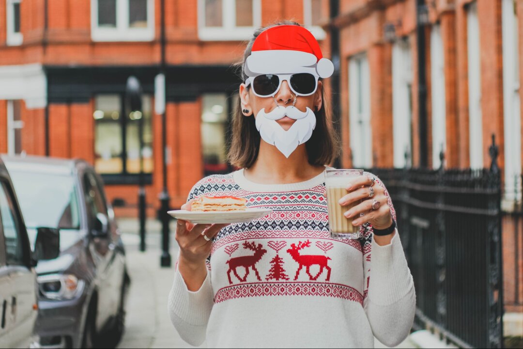 The holidays are a time of indulgence. But don't give yourself too much grief over breaking your diet or exercise routine because that can make it harder to get back on it. (Toa Heftiba/Unsplash)
