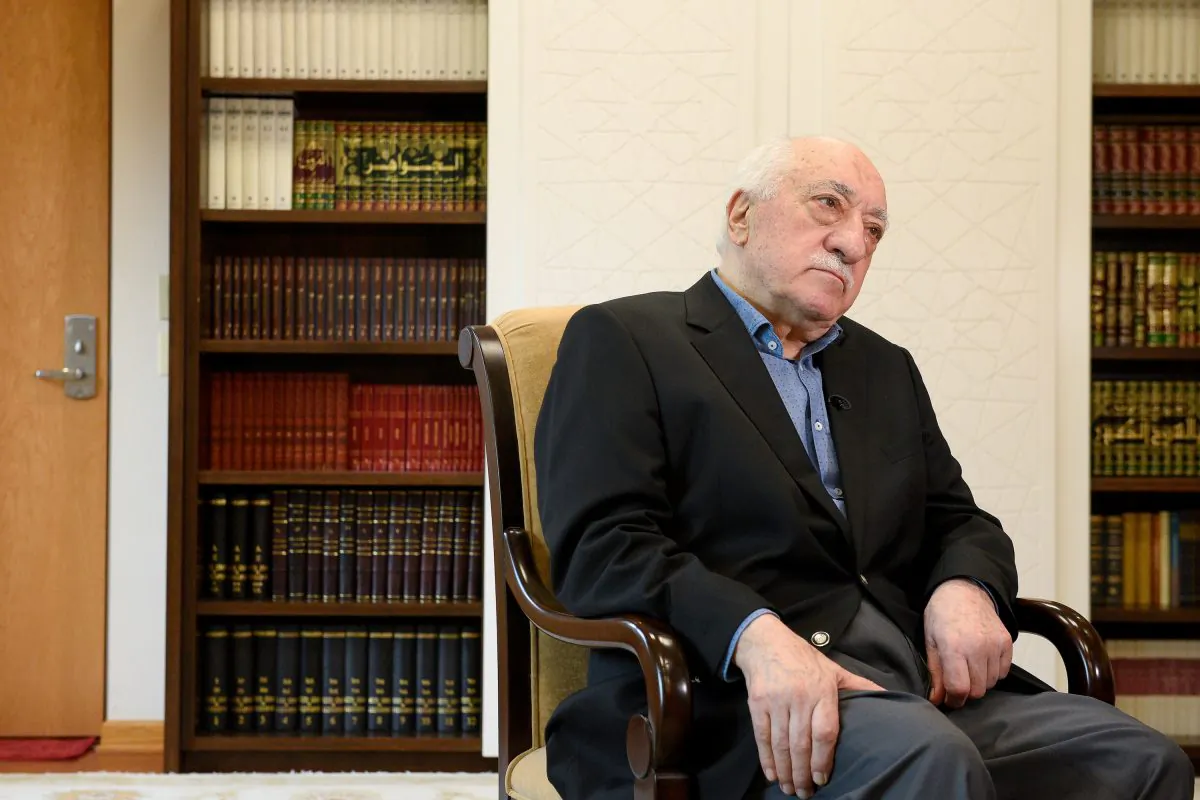 U.S.-based Turkish cleric Fethullah Gulen at his home in Saylorsburg, Pennsylvania, U.S. July 10, 2017. REUTERS/Charles Mostoller
