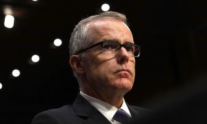 EXCLUSIVE: McCabe Told Congress That Comey's Draft Exoneration of Clinton Was Unprecedented