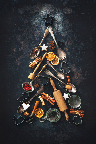 Christmas baking