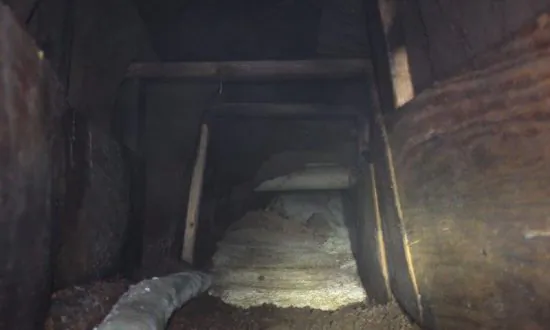 Tunnel Running From Mexico to United States Discovered by Border Control