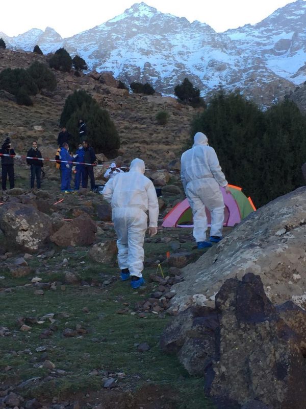 forensic team in Morocco