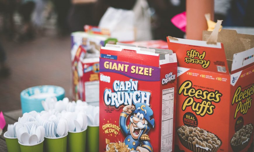 A bowl of sugar cereal marketed at children has as much sugar as a candy bar. (Gades Photography/Unsplash)