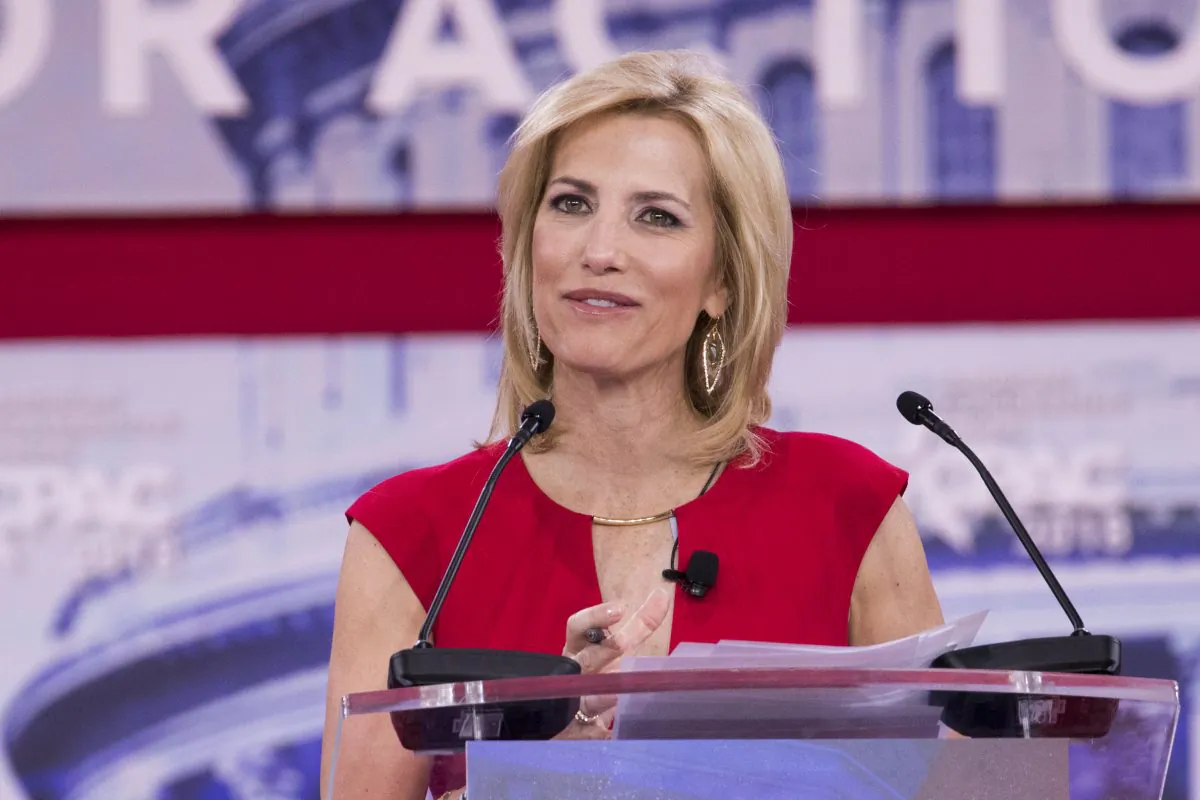 Laura Ingraham speaks at the CPAC 2018 in National Harbor, Md., on Feb. 23, 2018. The American Conservative Union hosted its annual Conservative Political Action Conference to discuss conservative agenda. (Samira Bouaou/The Epoch Times)