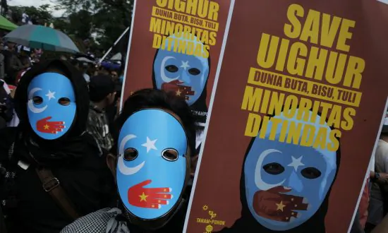 Indonesian Muslims Protest Against China’s Treatment of Uyghurs