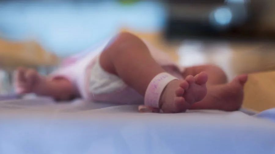 A baby in a file photo. (Fred Dufour/AFP/Getty Images)