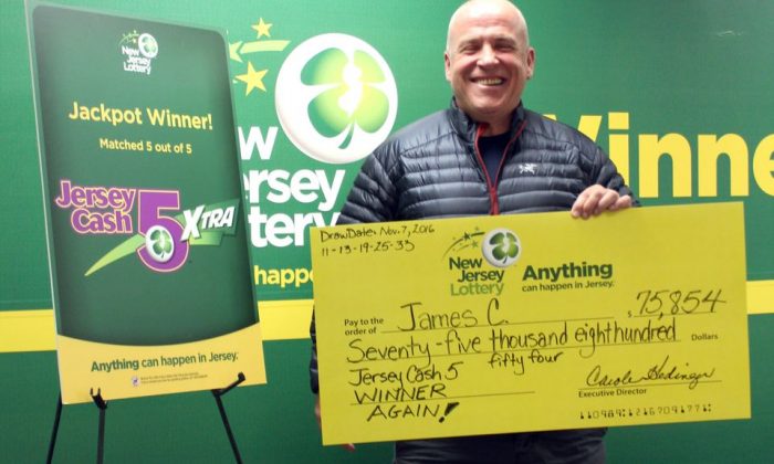 New Jersey Man Who Won Lottery Twice 