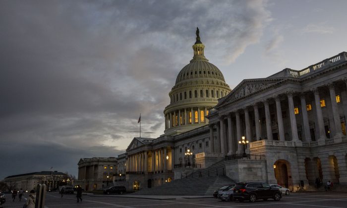 The U.S. Capitol is seen in Washington on Feb. 26, 2018. (Samira Bouaou/The Epoch Times)