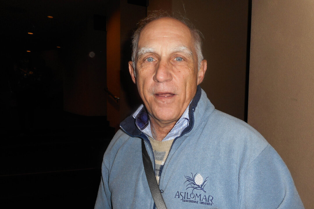 Michael Durrigan, a college professor and child psychologist, attended Shen Yun at the Center for the Performing Arts in San Jose, California, on Dec. 22, 2018. (Gary Wang/The Epoch Times)