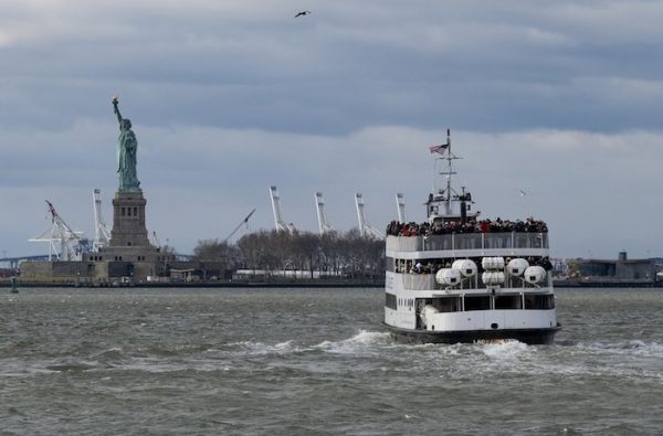 Ferry to Liberty Statue