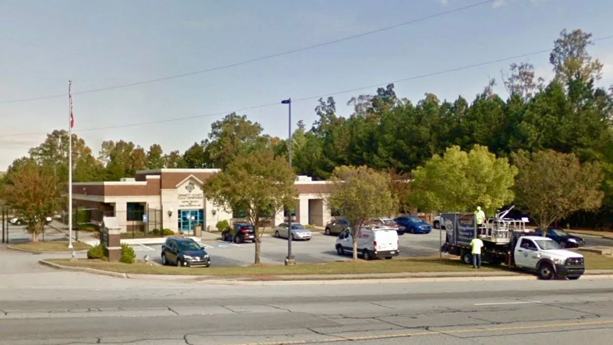 Gwinnett County Police Department, in Duluth, Georgia. (Screenshot via Google Maps)