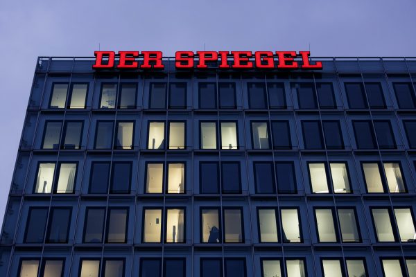 The offices of German newsweekly magazine Der Spiegel in Hamburg, Germany