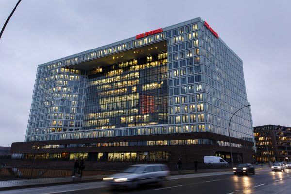 The offices of Der Spiegel in Hamburg, Germany