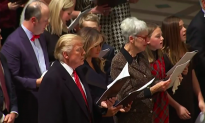 President Trump Attends Christmas Eve Services