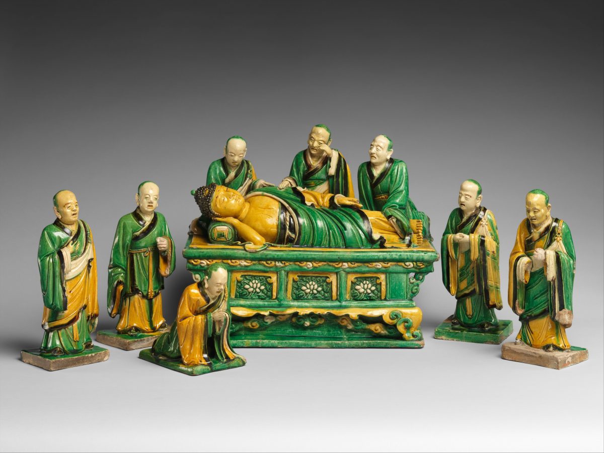 Buddha with 8 immortals