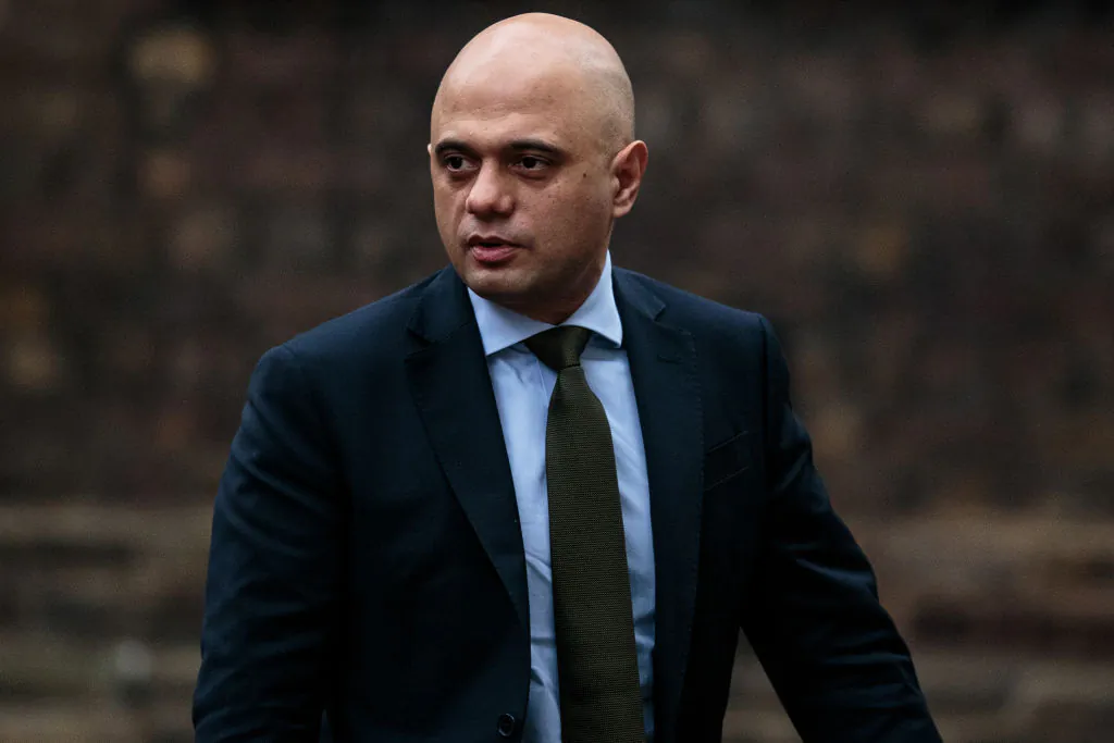 Sajid Javid arrives for a cabinet meeting in Downing Street, London, on Nov. 20, 2018. (Jack Taylor/Getty Images)