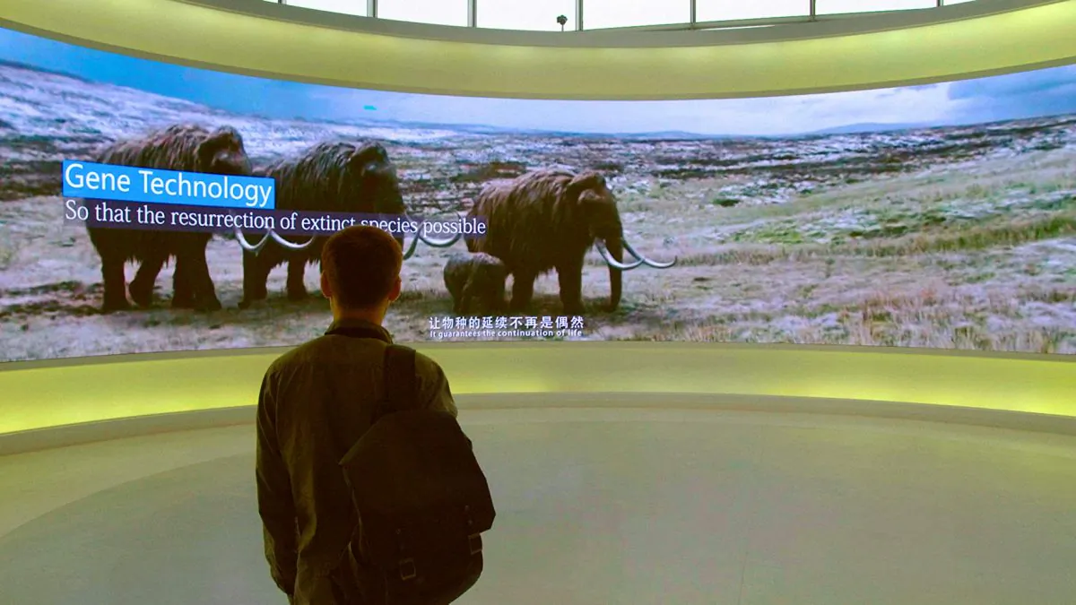 A scene in the documentary “Genesis 2.0.” (Christian Frei Filmproduktion GmbH)
