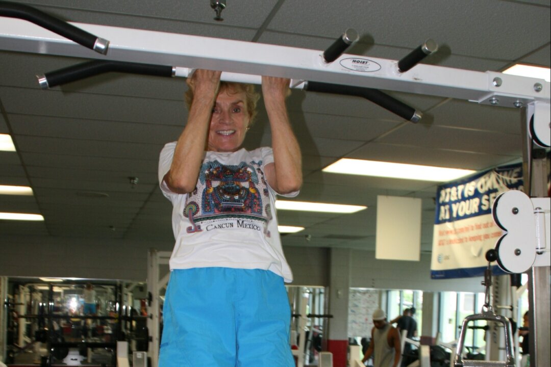 Strength training into a senior years can give us the physical strength to overcome one of the biggest threats we will face—gravity. (U.S. Army photo by Olivia Mendoza)