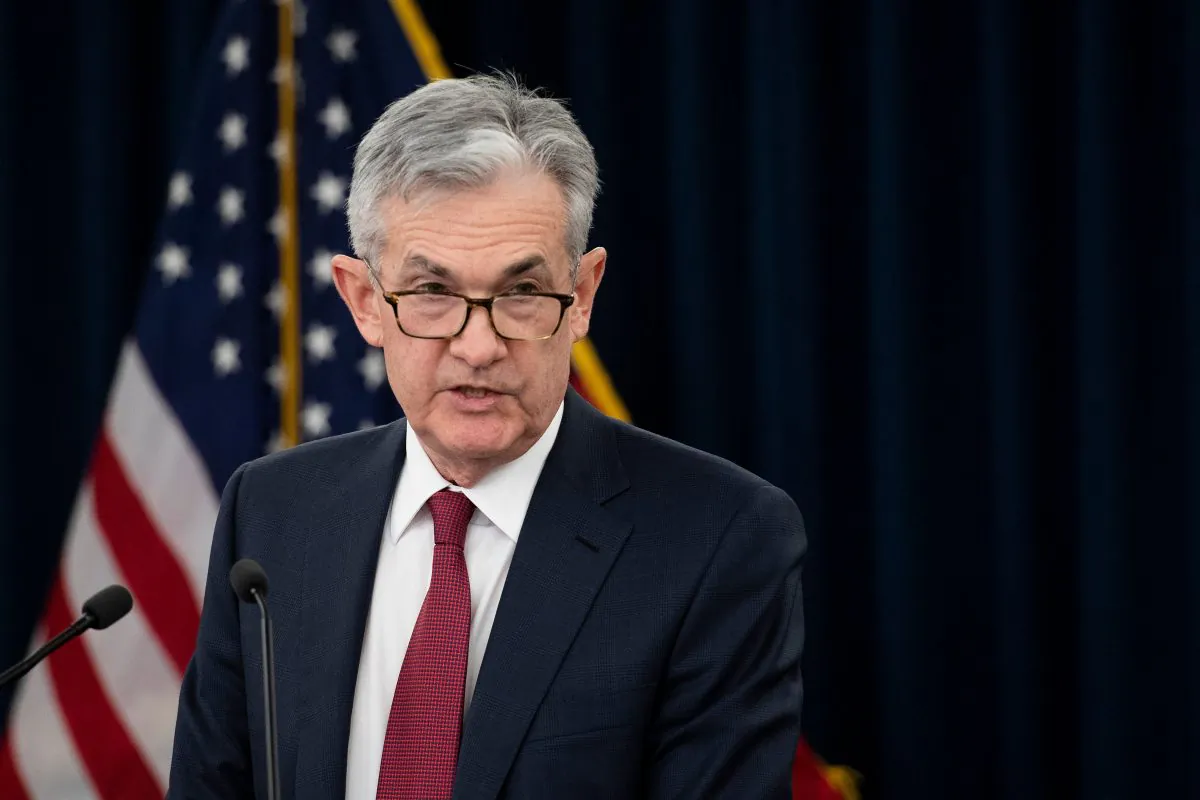 US Federal Reserve Board Chairman Jerome Powell holds a news conference after a Federal Open Market Committee meeting in Washington, DC, Dec.19, 2018. (JIM WATSON/AFP/Getty Images)