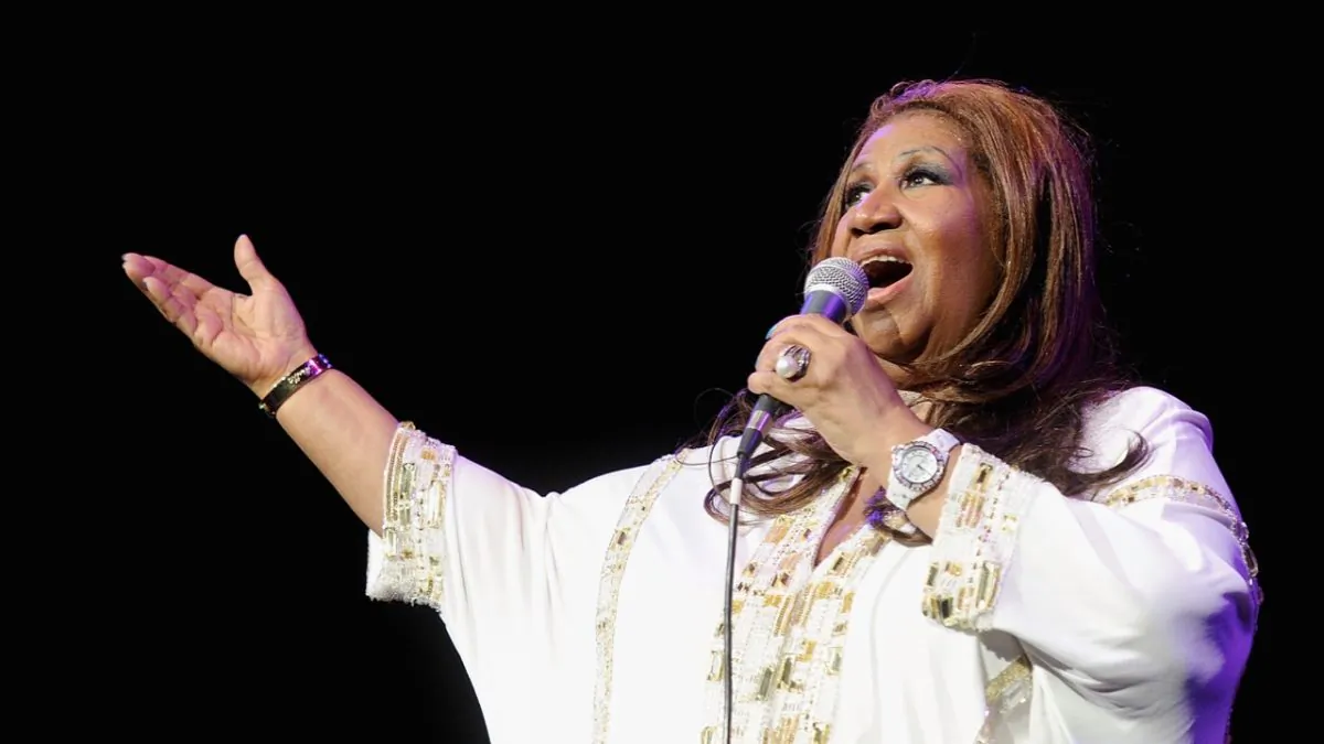 Aretha Franklin performs at Radio City Music Hall in New York City on February 17, 2012. (Jamie McCarthy/Getty Images)