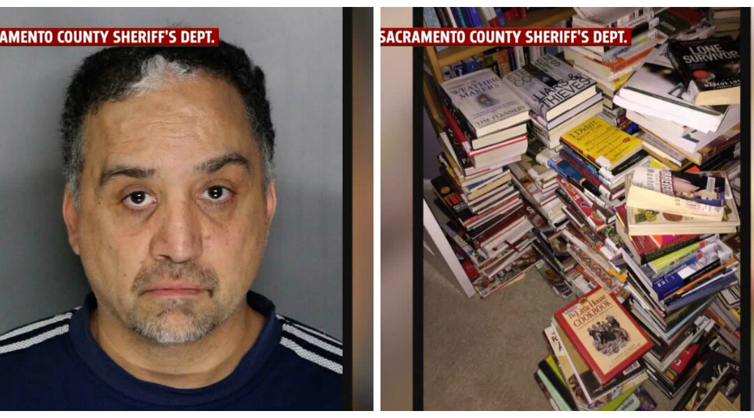 Man Arrested After Thousands of Stolen Library Books and DVDs Found in ...
