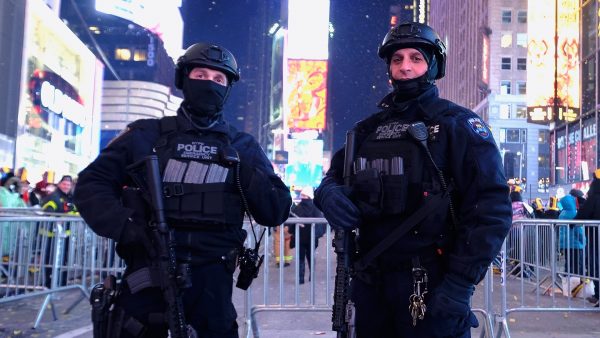 Police Times Square New Year