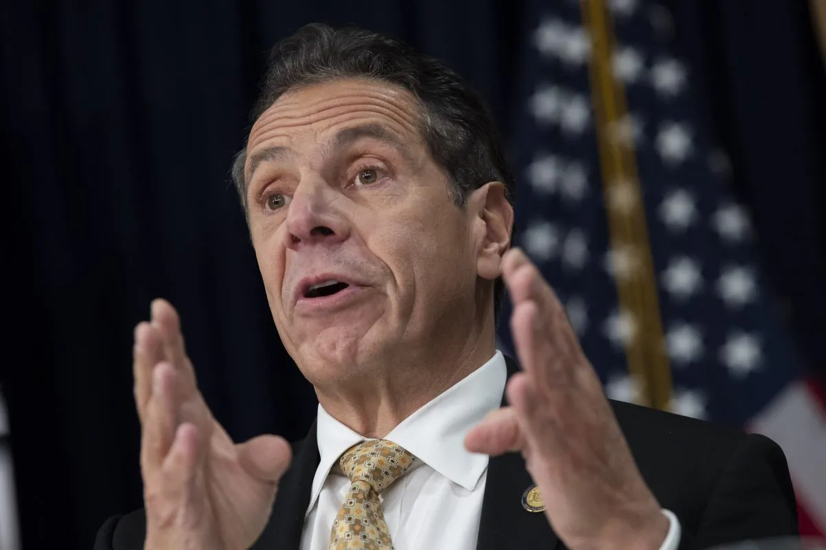 New York Gov. Andrew Cuomo speaks during a press conference on Nov. 13, 2018. (Drew Angerer/Getty Images)