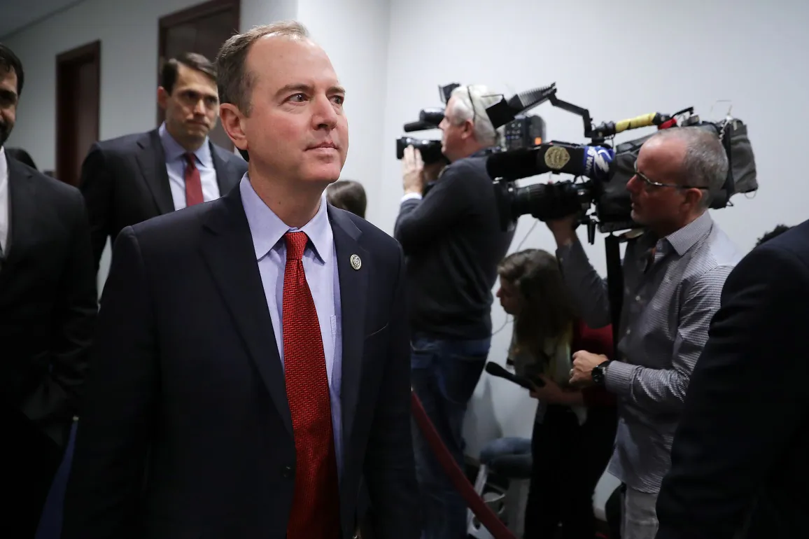 Then-House Intelligence Committee ranking member Rep. Adam Schiff (D-Calif.) arrives for a Democratic caucus meeting in the U.S. Capitol Visitors Center  in Washington on Nov. 14, 2018. (Chip Somodevilla/Getty Images)