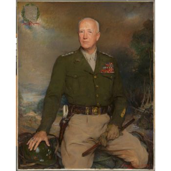portrait of General Patton