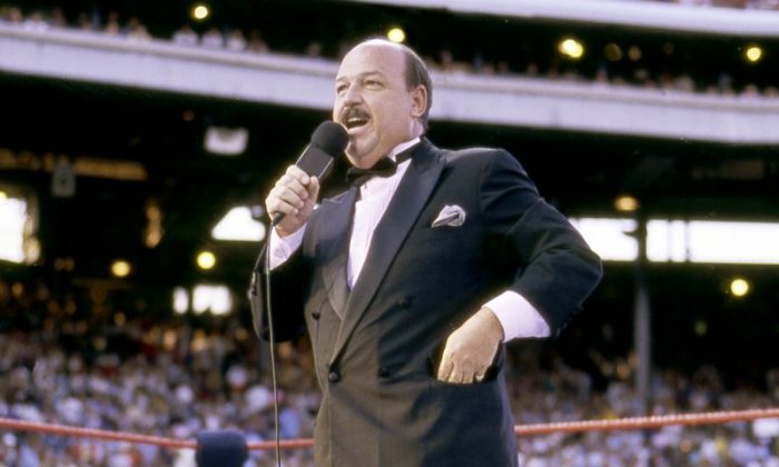 Pro wrestling interviewer ‘Mean Gene’ Okerlund dies By JEFF BAENEN yesterday 1 of 2 In this July 31, 1988 photo provided by the WWE, "Mean" Gene Okerlund addresses the crowd before a pro wrestling event in Milwaukee (WWE via AP)
