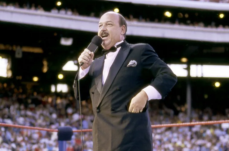 Pro wrestling interviewer ‘Mean Gene’ Okerlund dies By JEFF BAENEN yesterday 1 of 2 In this July 31, 1988 photo provided by the WWE, "Mean" Gene Okerlund addresses the crowd before a pro wrestling event in Milwaukee (WWE via AP)