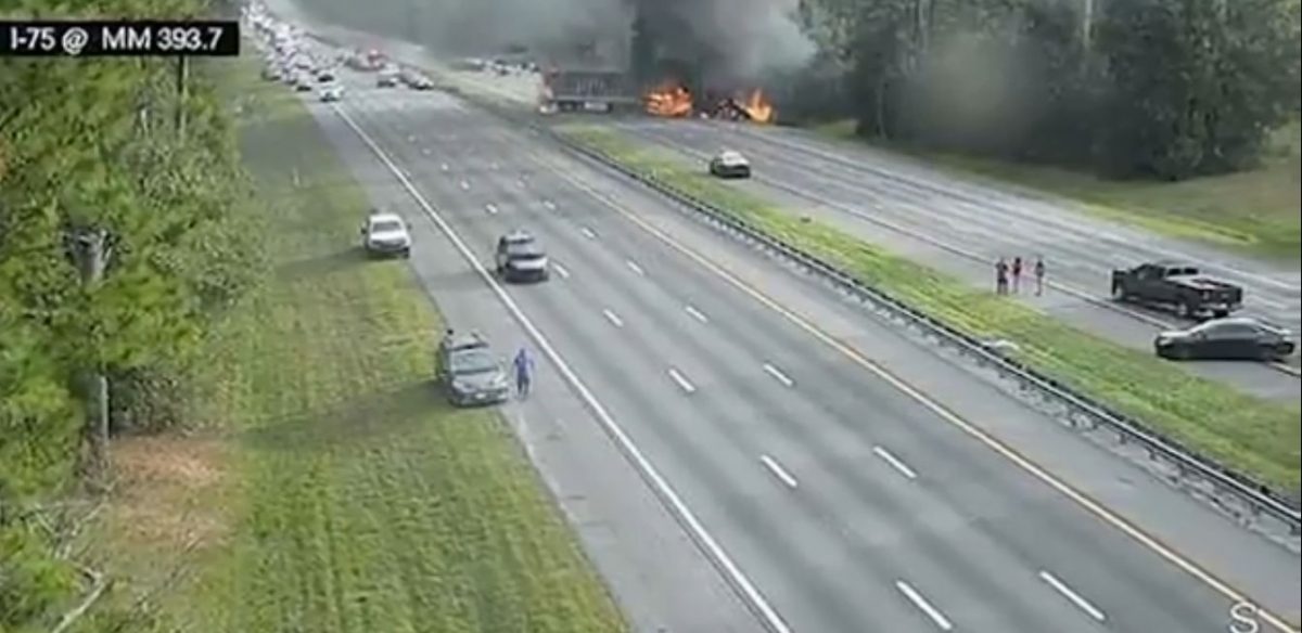 hgihway patrol explosion