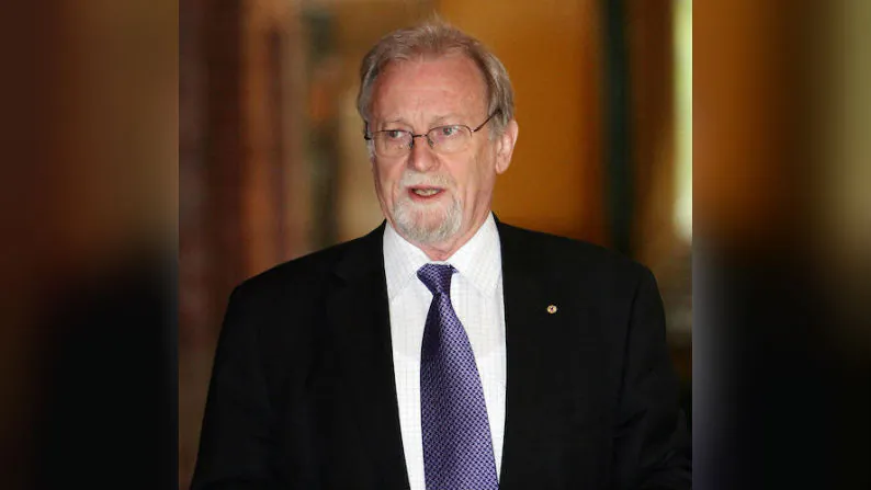 Former Australian Foreign Minister Gareth Evans in Sydney, Australia, on Oct. 21, 2008. (Torsten Blackwood/AFP/Getty Images)
