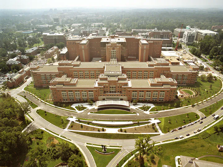 The Mark O. Hatfield Clinical Research Center on the National Institutes of Health Bethesda, Maryland campus. (NIH)