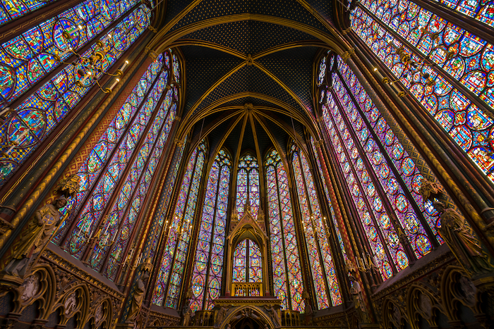 The Sainte-Chapelle and its 1113 stained-glass windows, a true Gothic jewel  in Paris 