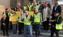 After Officer’s Slaying, Yellow Vest Activists Urge Trump to End California’s Sanctuary Policies