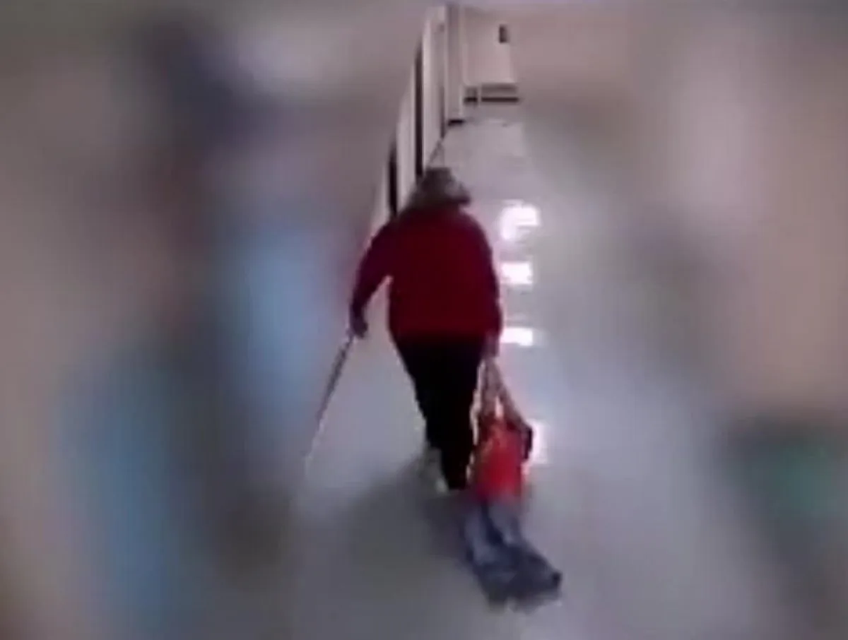A Kentucky teacher dragged a 9-year-old boy with autism in October, video shows. (Greenup County School District)