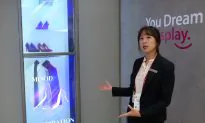 See-Through OLED Displays and Screens Doubling as Speakers