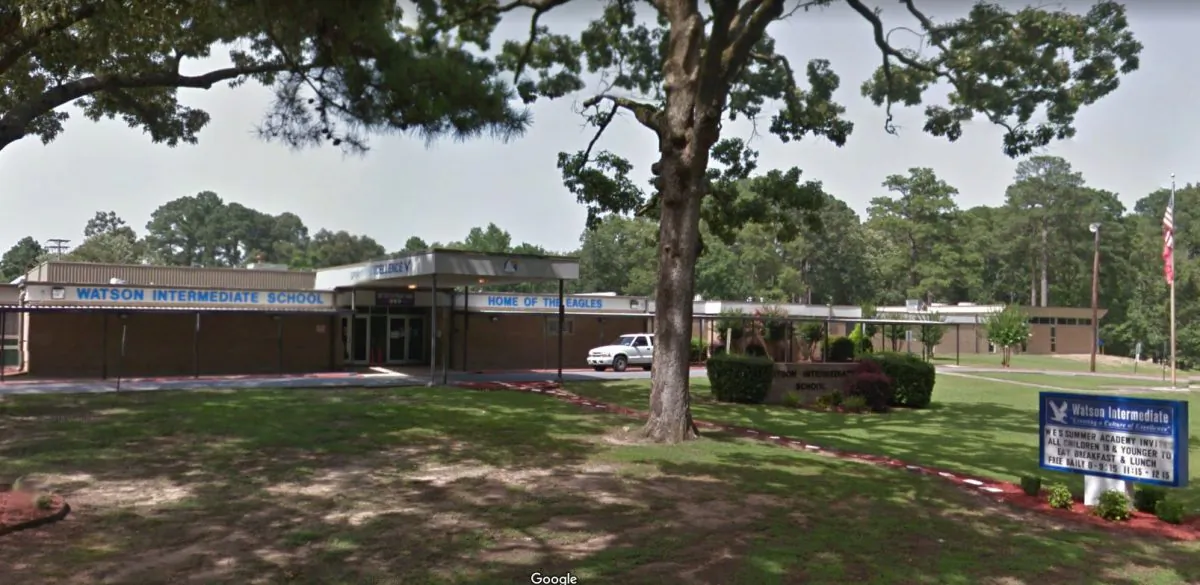 The site of Watson Elementary School in Little Rock, Arkansas. (Screenshot/Google Maps)
