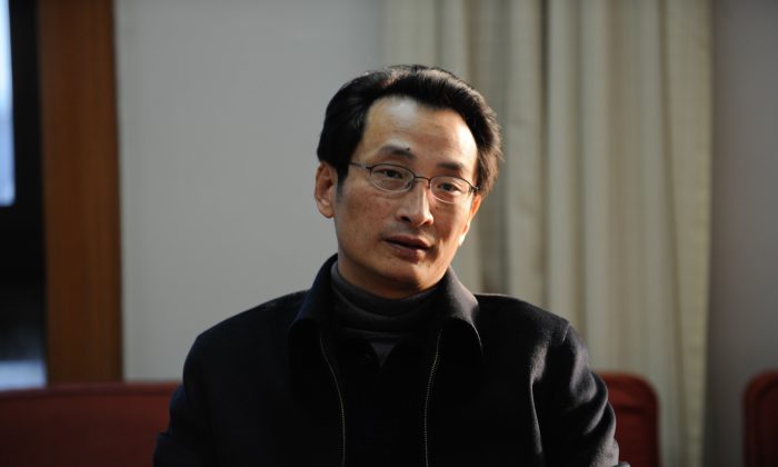 Chen Gang, former vice mayor of Beijing, in this file photo. On Nov. 7, Chen pleaded guilty to receiving $18.5 million worth of bribes. (The Epoch Times)