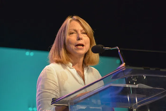 Jill Abramson,at Philadelphia Convention Center on October 16, 2014 in Philadelphia, Pennsylvania. (Photo by Lisa Lake/Getty Images for Pennsylvania Conference for Women)