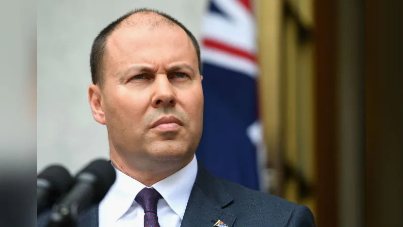 Treasurer Josh Frydenberg gives a press conference at Parliament House in Canberra, Australia on Nov. 27, 2018. (Tracey Nearmy/Getty Images)