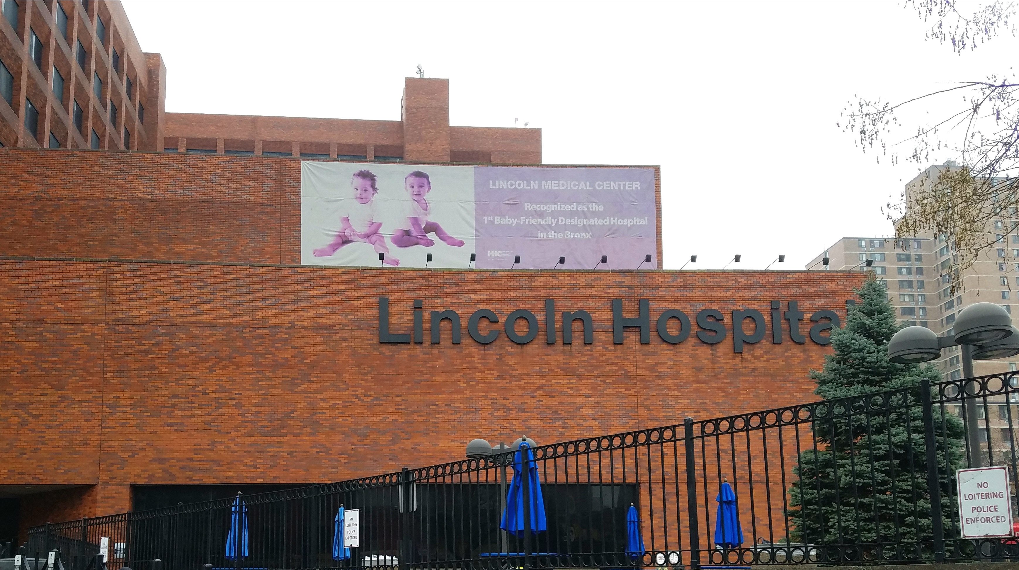 Lincoln Hospital in the Bronx, New York.