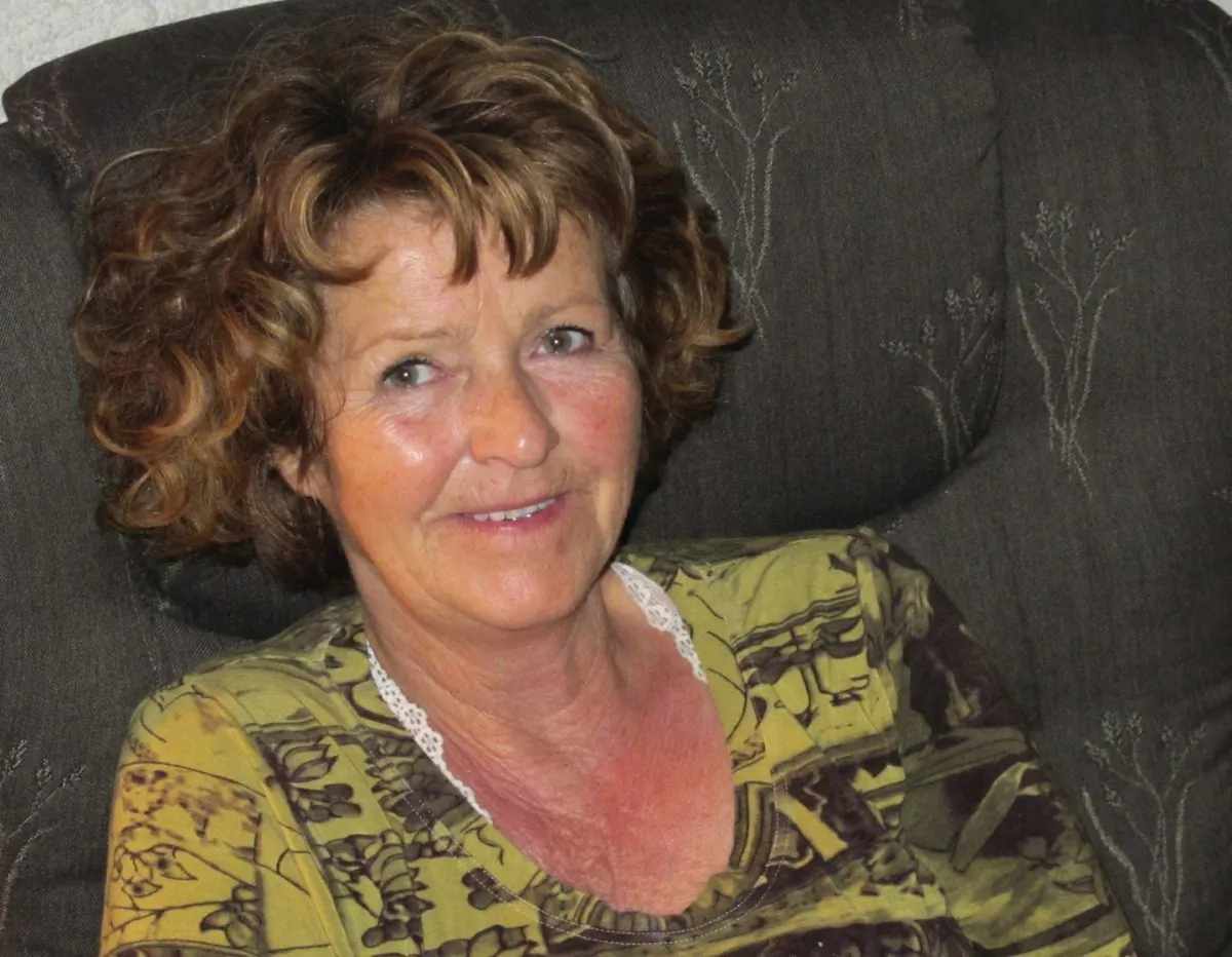 Anne-Elisabeth Falkevik Hagen, the wife of the Norwegian billionaire Tom Hagen. (Norway Police via AP)