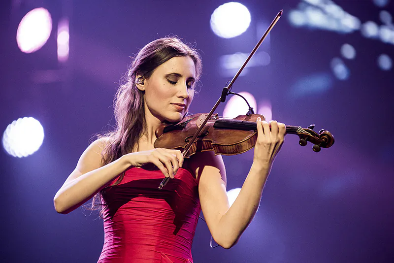 Jennifer Pike performing in Lodz, Poland in 2016. (Courtesy of Jennifer Pike)