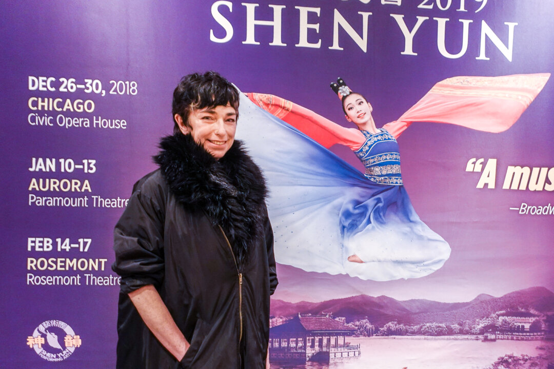 Maja Bosen enjoyed Shen Yun Performing Arts at the Paramount Theatre, Aurora, on Jan. 11, 2019. (Valerie Avore/The Epoch Times)