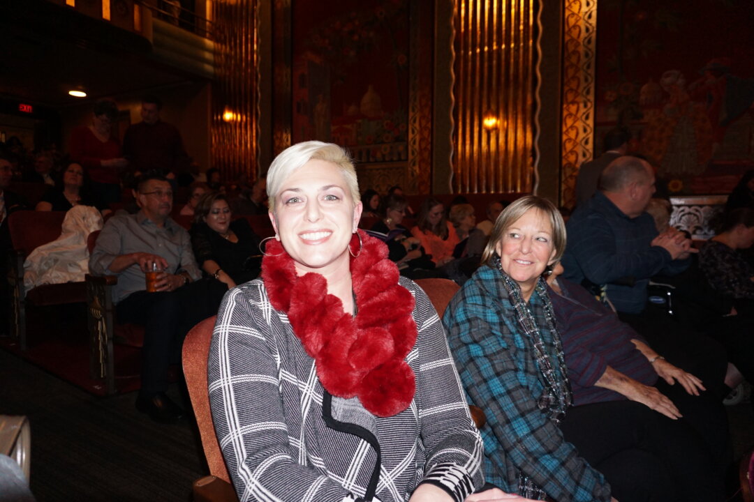 Jessica Overstreet enjoyed Shen Yun Performing Arts at Paramount Theatre in Aurora, Illinois, on Jan. 12, 2019. (Nancy Ma/The Epoch Times)