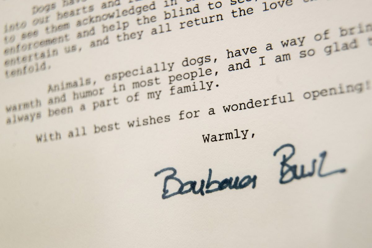 letter former first lady
