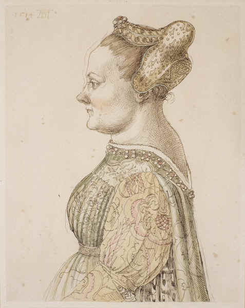 Caterina_Cornaro_by_durer