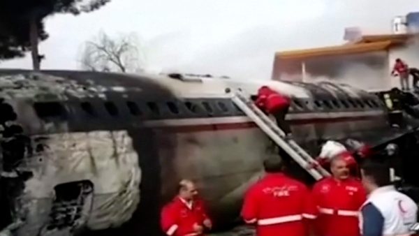 Plane crash in Iran